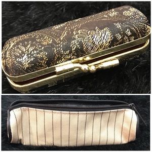 3/$15 Estée Lauder Shadow Brush Bag/Lipstick Case